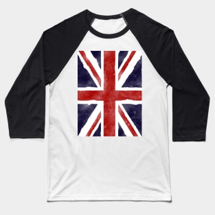 Union Jack Flag Baseball T-Shirt